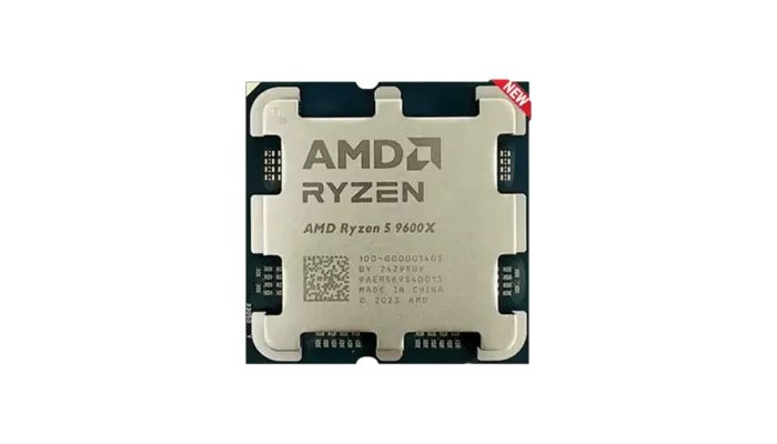 Procesador AMD Ryzen 5 9600X - 6 Núcleos, 12 Hilos, Hasta 5.4 GHz