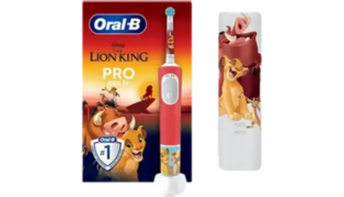 Cepillo Eléctrico Infantil Oral-B Pro Kids El Rey León - Mínimo Histórico