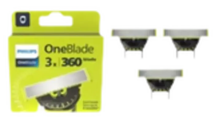 Pack 3 Cuchillas Repuesto Philips OneBlade 360