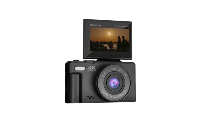 Cámara Digital Prixton XPLORER Compacta 4K con WiFi y Pantalla Giratoria