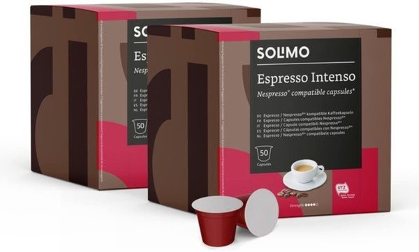50 cápsulas de café Solimo