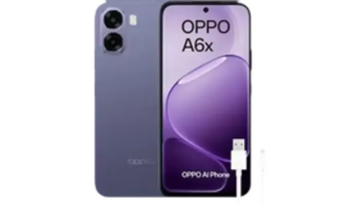 OPPO A6x 5G Smartphone con Batería de 6100 mAh