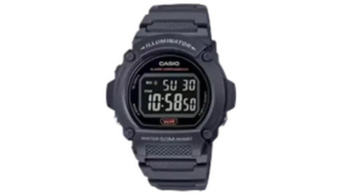 Reloj Digital Deportivo Casio W-219H-8BV con Sumergibilidad 50m