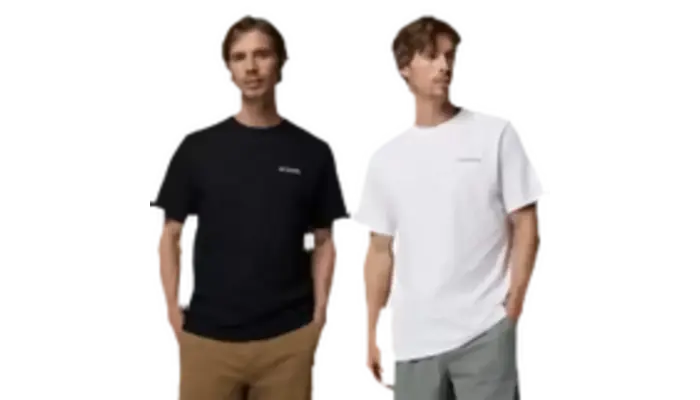 Camiseta Columbia CSC Outdoor Hombre Algodón Orgánico