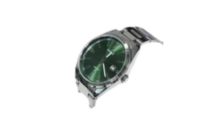 Reloj Casio Collection Esfera Verde con Fechador y Brazalete de Acero