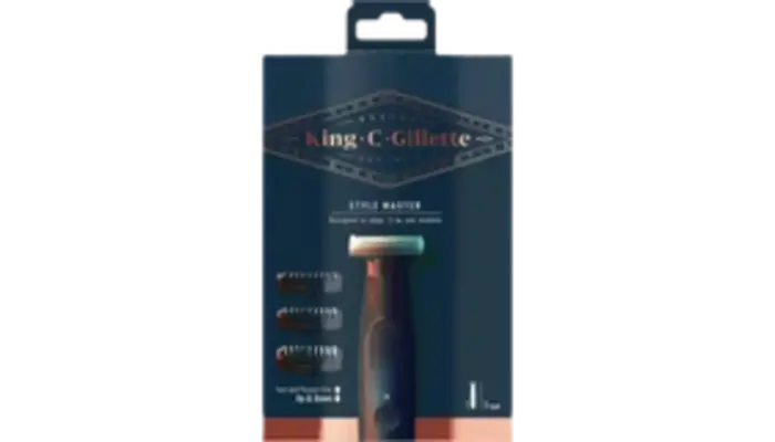 Recortadora de Barba Gillette King C. Gillette con Hoja 4D