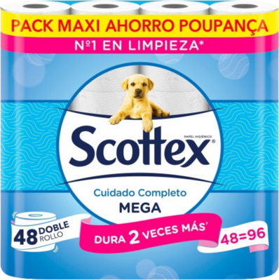 48 rollos Scottex
