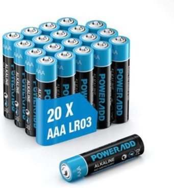 20 Pilas Poweradd