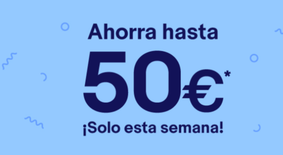 Hasta 50€ de descuento
