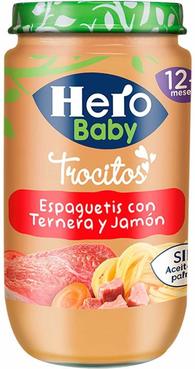 Potito de Espaguetis con ternera