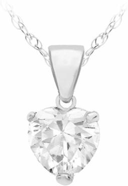 Cadena con colgante de plata