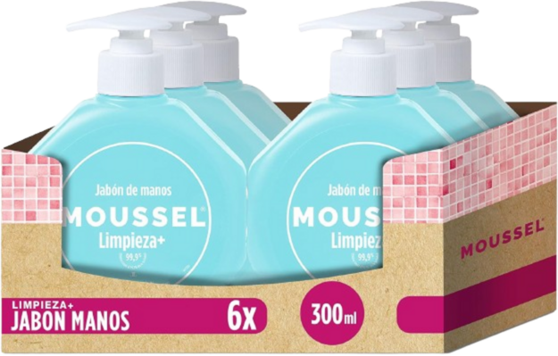 Jabón de manos Moussel