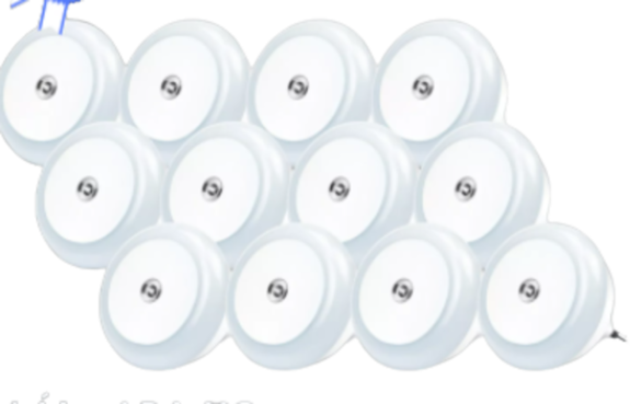 Luz nocturna con sensor