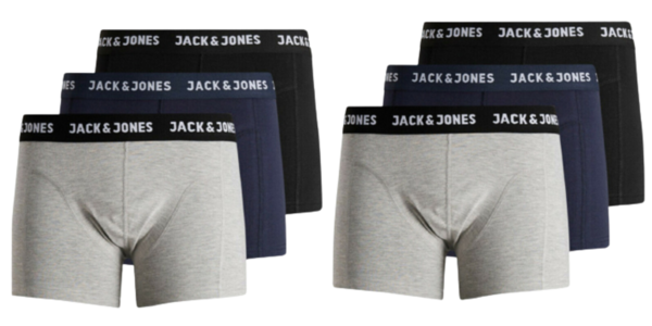 Pack de 6 boxers 
