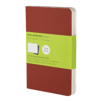 3 Cuadernos Moleskine