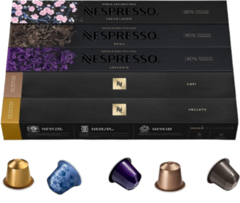 50 Cápsulas Nespresso