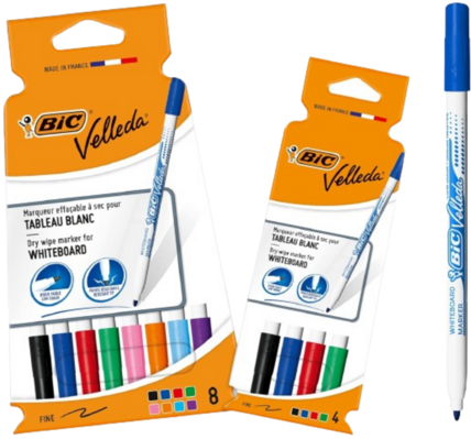 Rotuladores Bic Velleda