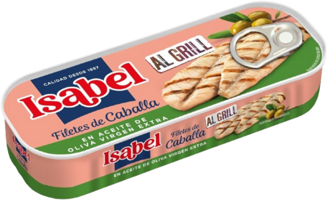 Filetes de Caballa al grill