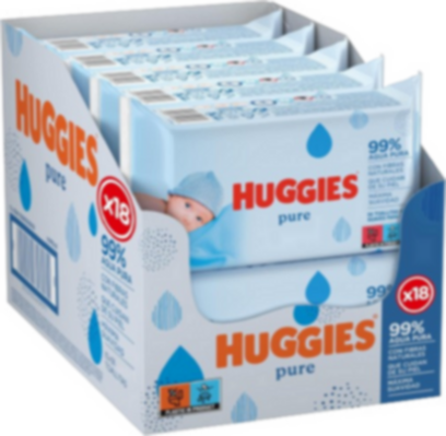 Toallitas Huffies Pure