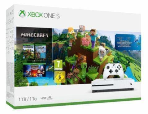 Xbox One S 1TB + Minecraft
