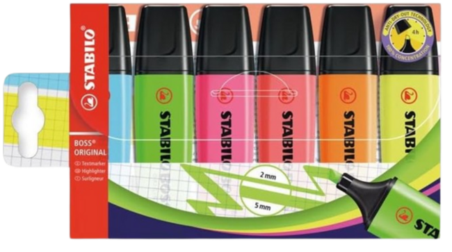 Marcador Stabilo Boss