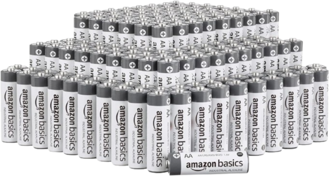 150 pilas Amazon Basics