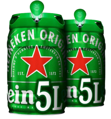 Dos barriles Heineken
