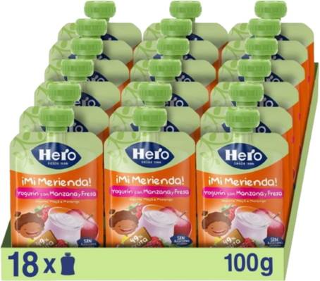 18 Bolsitas de yogur Hero