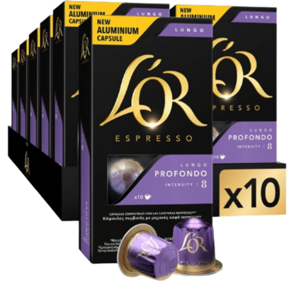 100 cápsulas L'Or Espresso 