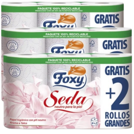 Papel higiénico Foxy