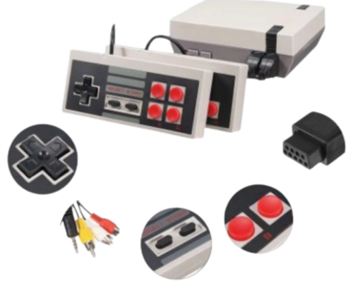 Miniconsola con 620 juegos