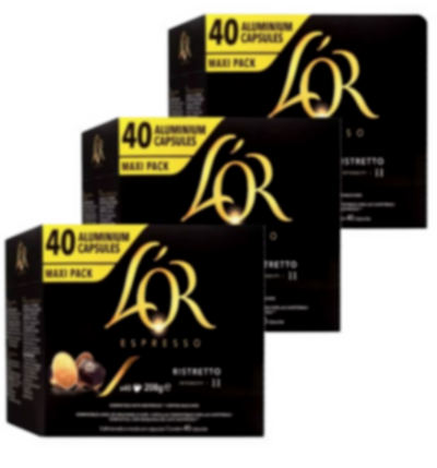 Cápsulas Ristretto L'Or