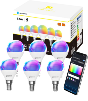 Pack de 5 bombillas LED