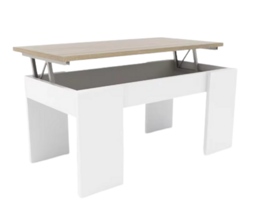 Mesa de centro elevable