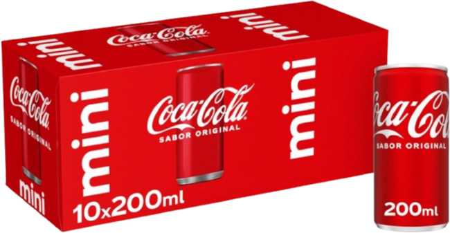 Pack Minilatas Coca Cola