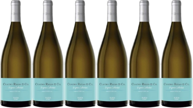 Vino blanco Cuatro Rayas
