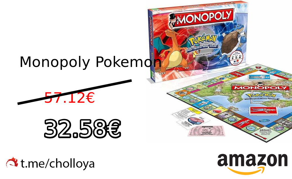 efectivo Generador Haz un esfuerzo Chollo YA! Monopoly Pokemon
