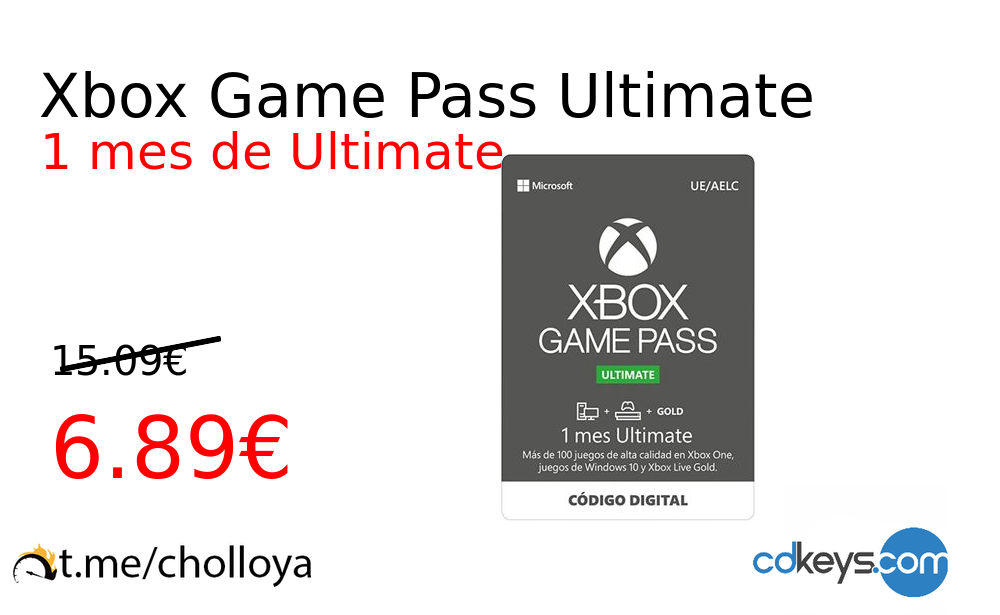 inversión Peaje Reducción de precios Chollo YA! Xbox Game Pass Ultimate