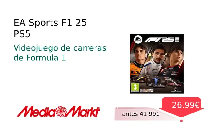 EA Sports F1 25 para PlayStation 5