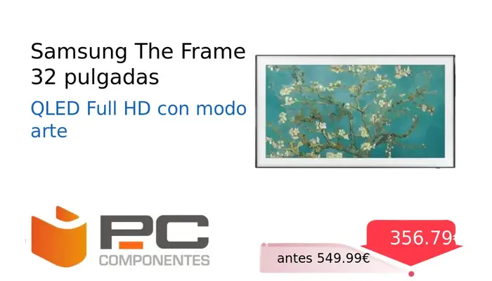 Samsung The Frame 32" QLED FullHD Smart TV (2023)