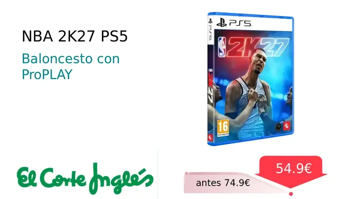 NBA 2K27 para PlayStation 5