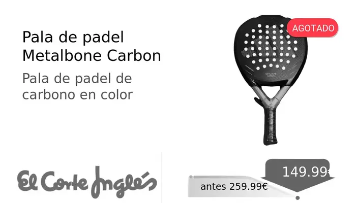 Pala de pádel Adidas Metalbone Carbon