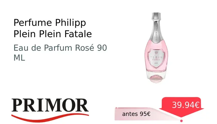 Perfume Philipp Plein Fatale Eau de Parfum 90 ml