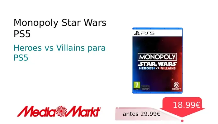 Monopoly Star Wars PS5