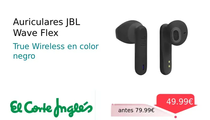 Auriculares JBL Wave Flex