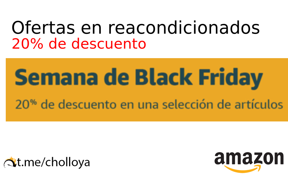 Chollo YA! Ofertas en reacondicionados