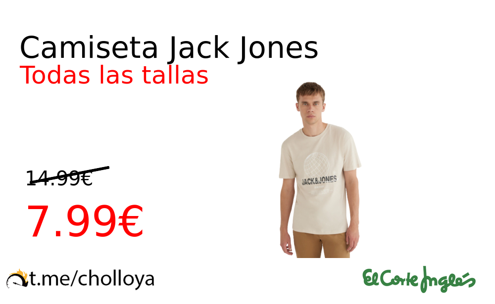 Chollo YA! Camiseta Jack