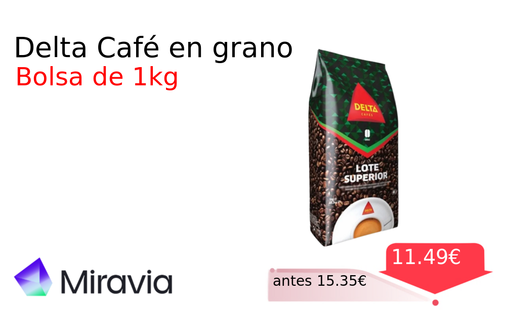 Café Grano Lote Chávena Delta 1 Kg