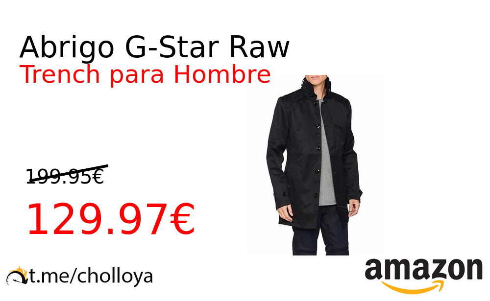 Abrigo De Invierno G-Star Raw para Hombre