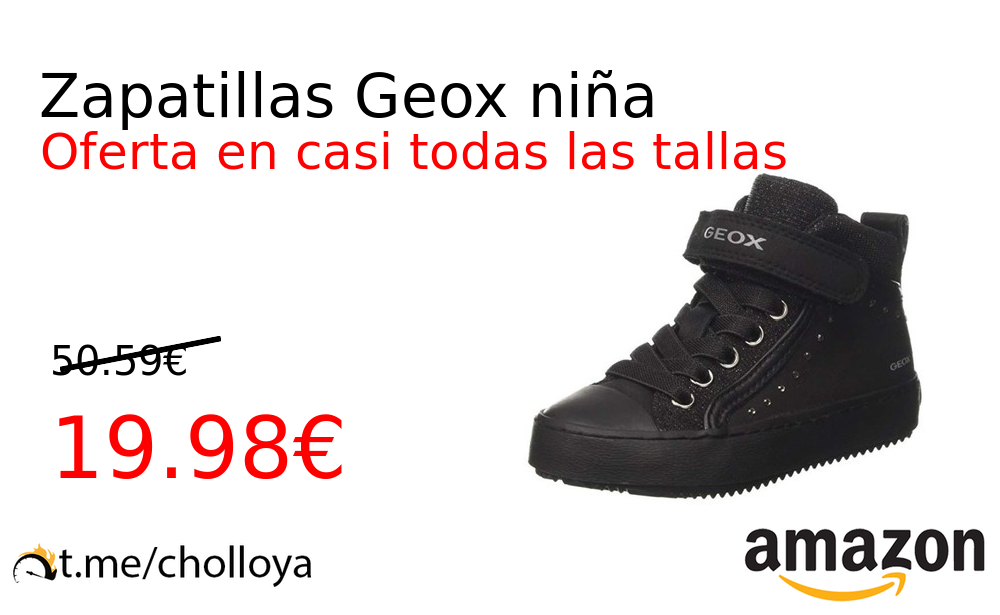 Chollo YA! Zapatillas Geox